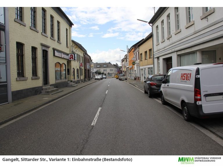 Sittarder Straße  vorher