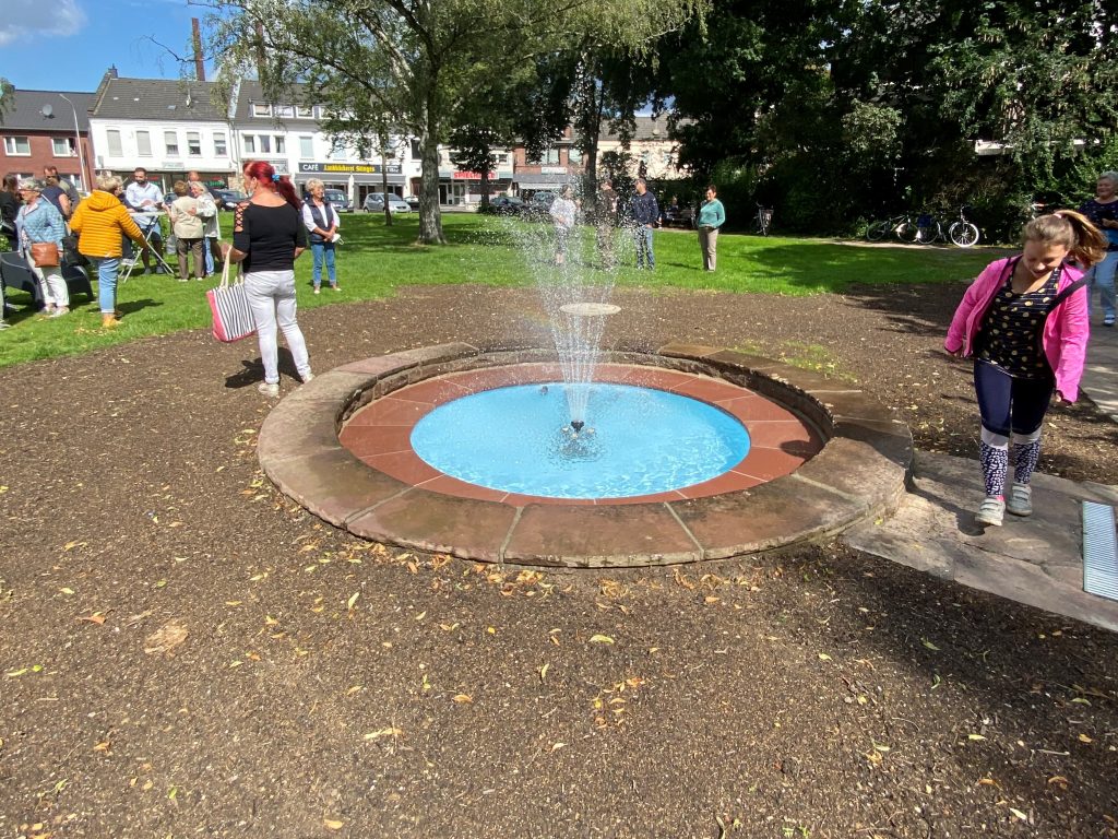 Heimat-Preis für den reaktivierten Brunnen in Oberbruch